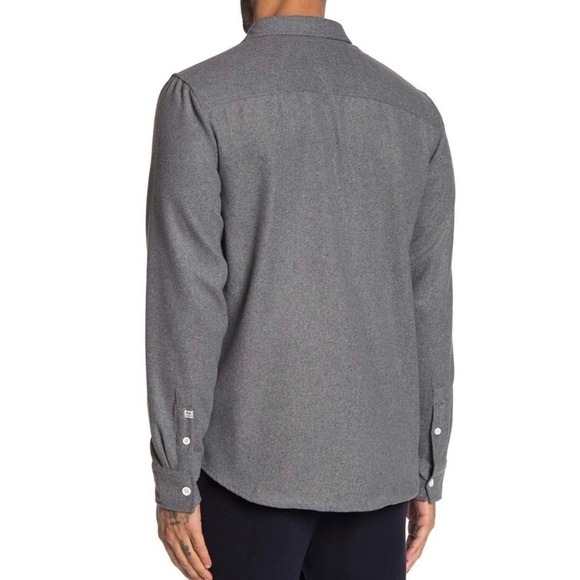 SOVEREIGN CODE HEATHER GREY MERCURY KNIT SHIRT - Picture 2 of 6